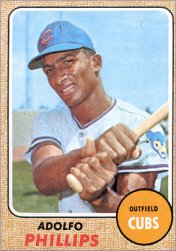 1968 Topps Baseball Cards      202     Adolfo Phillips